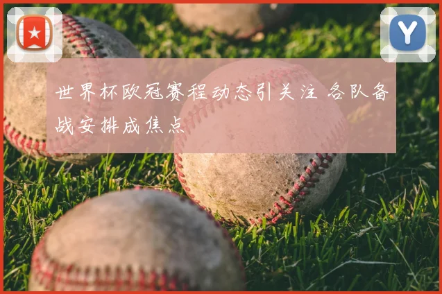 世界杯欧冠赛程动态引关注 各队备战安排成焦点