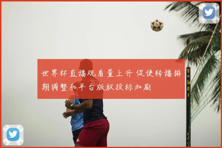 世界杯直播观看量上升 促使转播排期调整和平台版权投标加剧